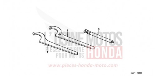 OUTILS CR80R1 de 2001